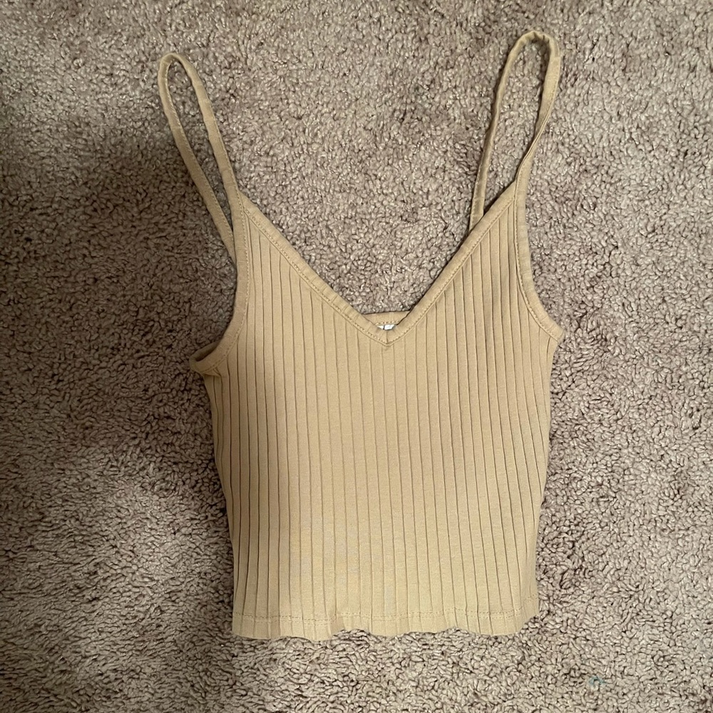 Tan tank top